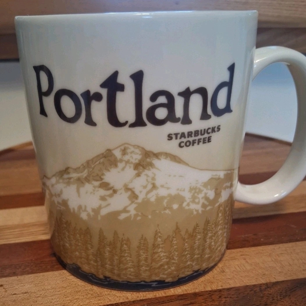 Starbucks Collector's Series 2009 Portland, Oregon Coffee Mug 16 oz